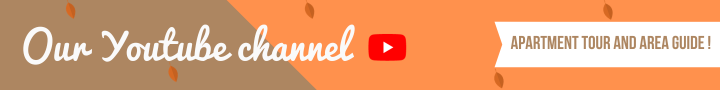 Youtube channel of Tokyo Room Finder