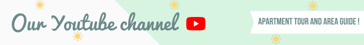 Youtube channel of Tokyo Room Finder